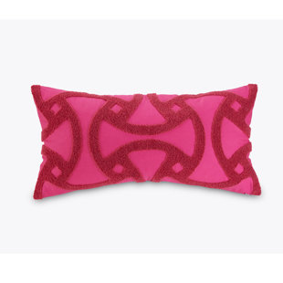 Coussin brodé Santorini 12 x 24 po