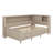 Daybed With Storage Shelves And 3 Drawers-1512725103