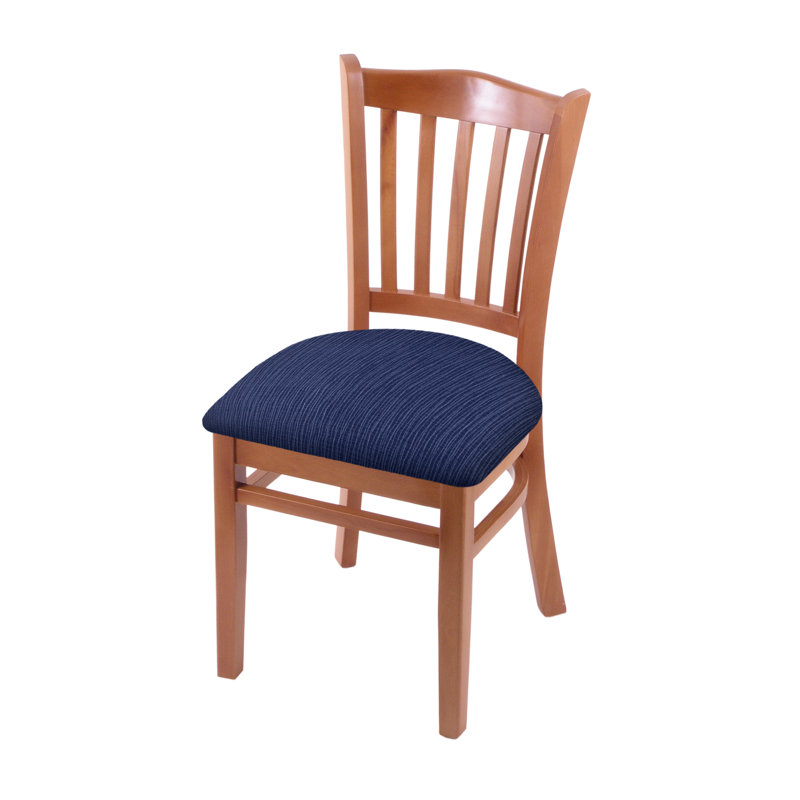 Hampton 18'' H Upholstered Beech Side Chair, Graph Anchor, Natural