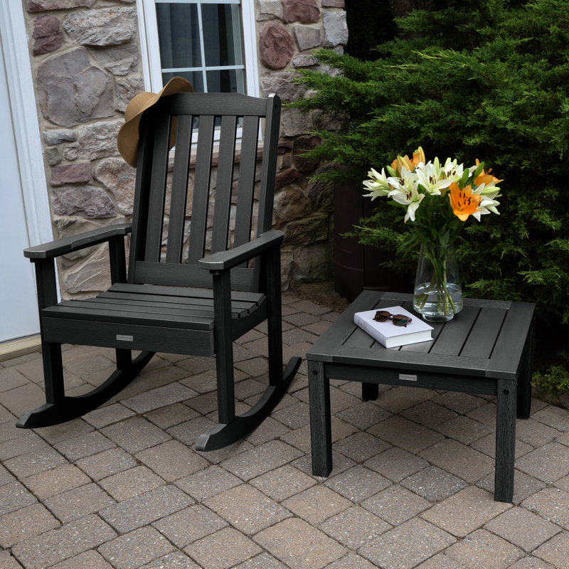 Arbnora 2 - Person Patio Conversation Set, Black