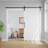 Manufactured Paneled Barn Door with Installation Hardware Kit-88681066