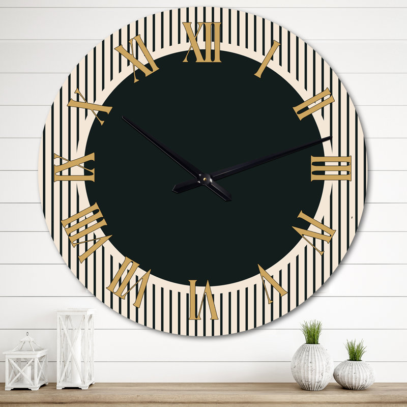 Horloge murale tardive 20S, Très grand