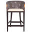 Tabouret de comptoir en bois massif Carneshia-762767889