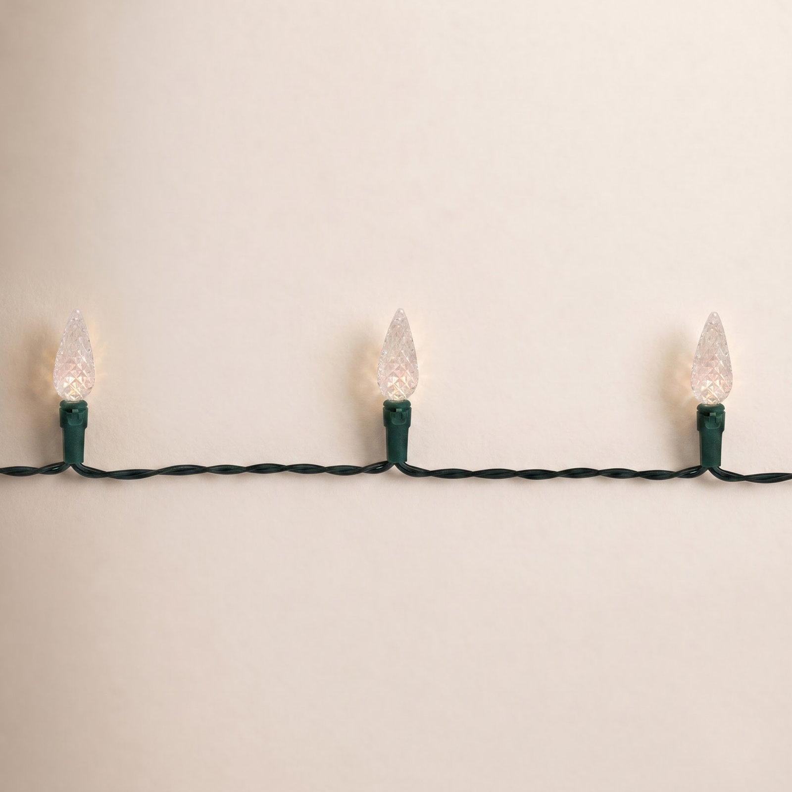 50-Count Battery-Operated C6 LED Lights