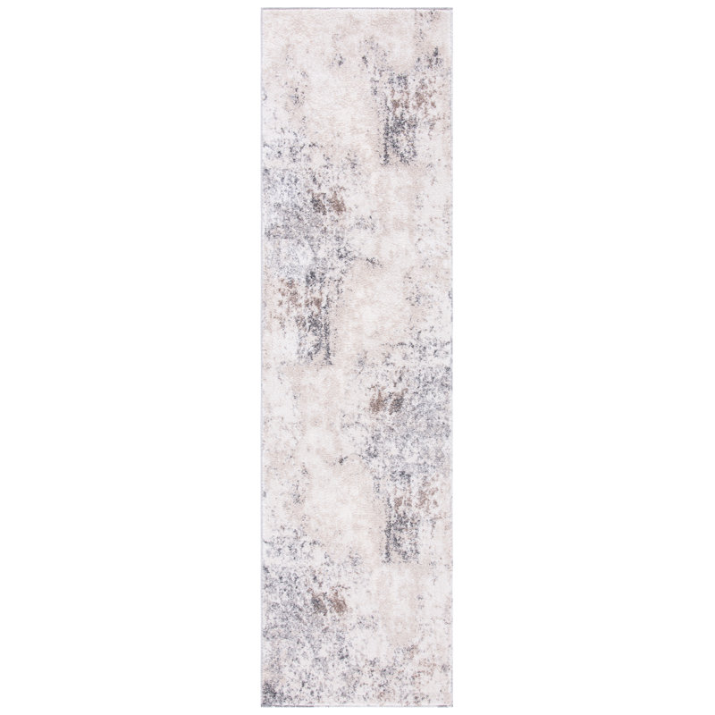 Maurice Performance Abstract Rug, Runner 2' x 9'