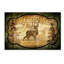 « welcome introduction cerf », impression sur toile tendue-21937211