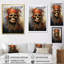 Pirate Jolly Roger - reproduction de cadre flottant sur toile-91229580-91229574