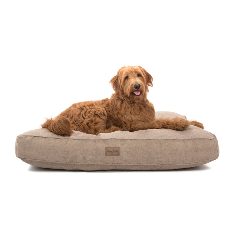 Lit pour chien Tweed, Grand (H 5 po x l 44 po x P 36 po), Marron