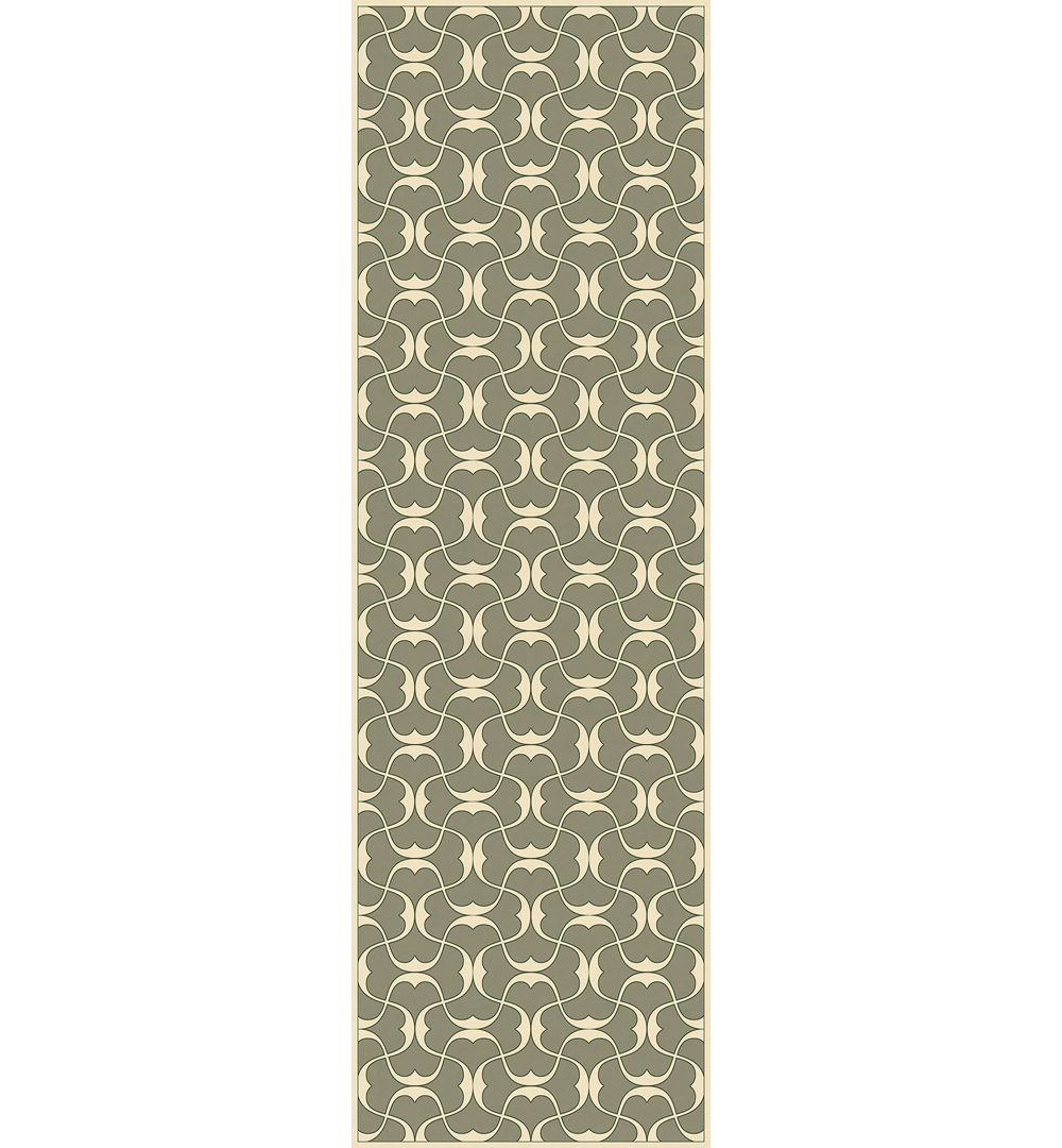 Aldo Vinyl Geometric Indoor Rug Alcott Hill® Rug 