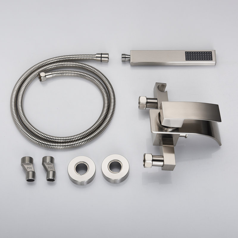 1 Handle Wall Waterfall Faucet with Diverter