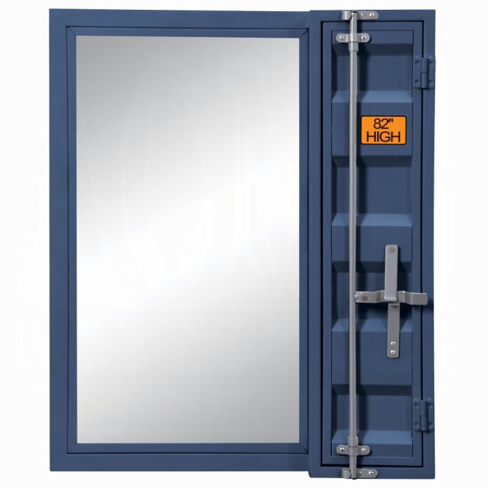 Miroir de salle de bain Cargo, Bleu
