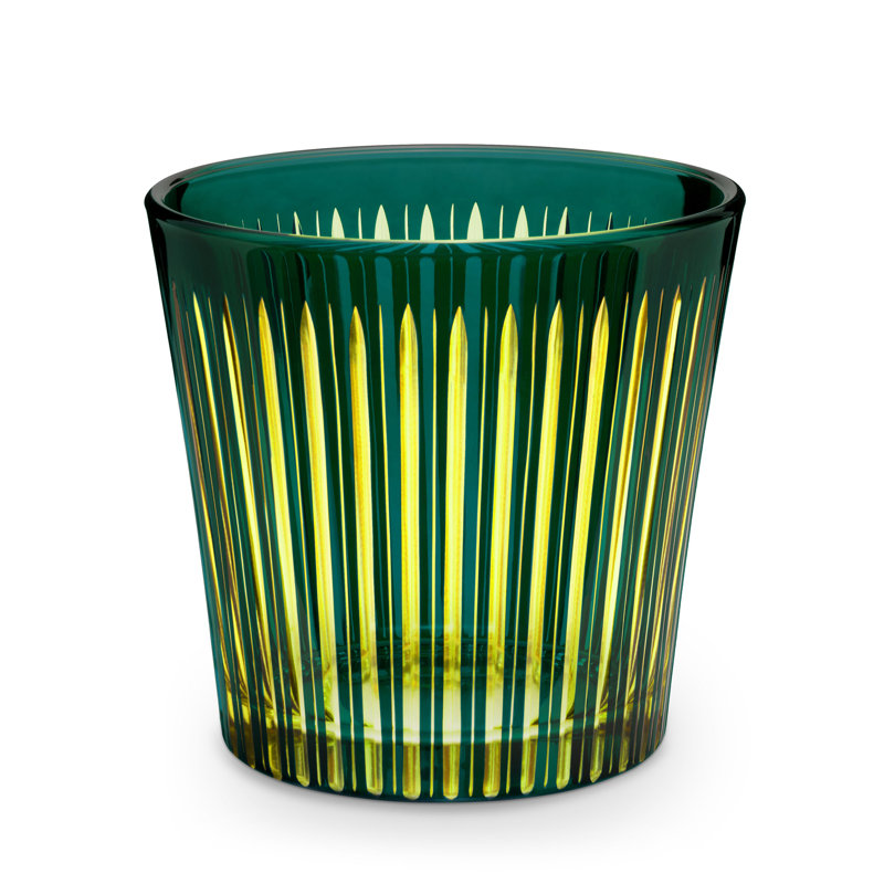 Prism Ice Bucket & Tongs - Emerald/Peridot
