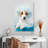 Ketti Terrier In Blue Bath-108436548