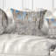 Coussin d'hiver en bois recouvert de neige - paysage-15544320-15544348