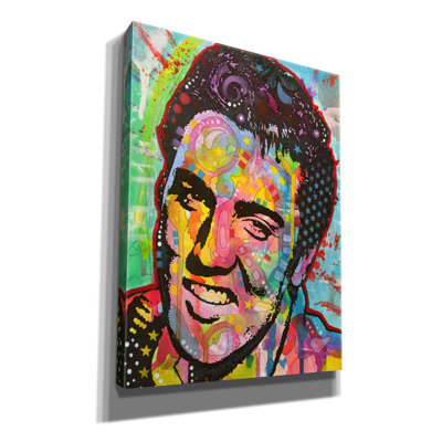 «Elvis» par Dean Russo, estampe numérique sur toile