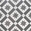 Carreau de porcelaine mat à motif Astral 10 po x 10 po