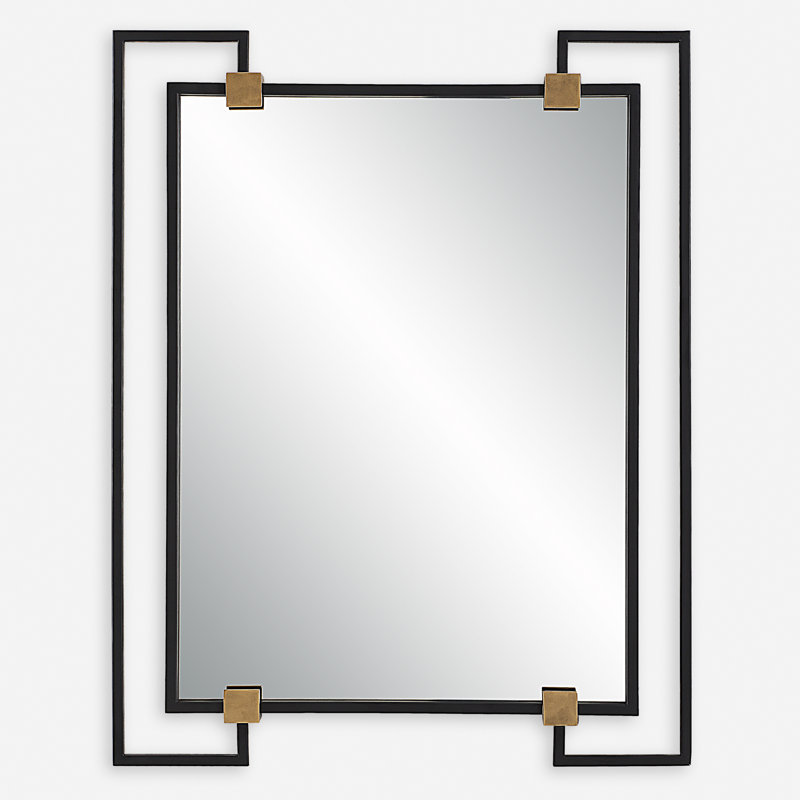 Ahl Iron Frame Rectangle Mirror
