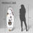 52''H Surfboard Wall Shelf with Printed Surface
