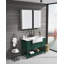 LED Large Rectangular Aluminum Alloy Surface Mount Medicine Cabinet With Mirror