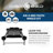 Disc-O-Bed Youth Single Cot Kid-O-Bed, Portable Bunk w/ Travel Carry Bag, Black-128839896