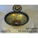 Novatto 16.5'' Yellow Glass Circular Bathroom Sink with Faucet