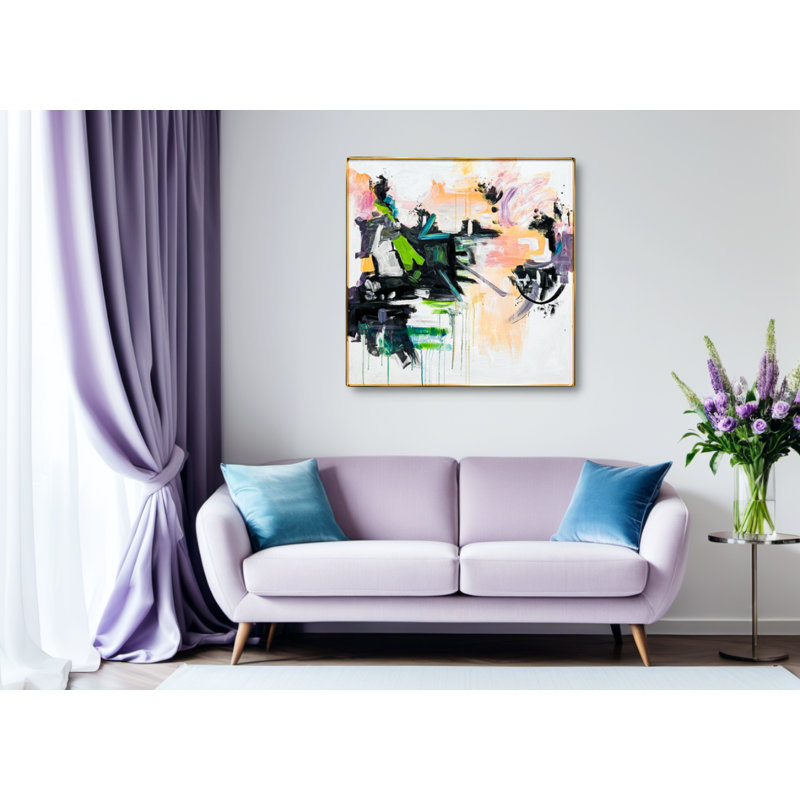 Graze - Single Picture Frame Print on Canvas