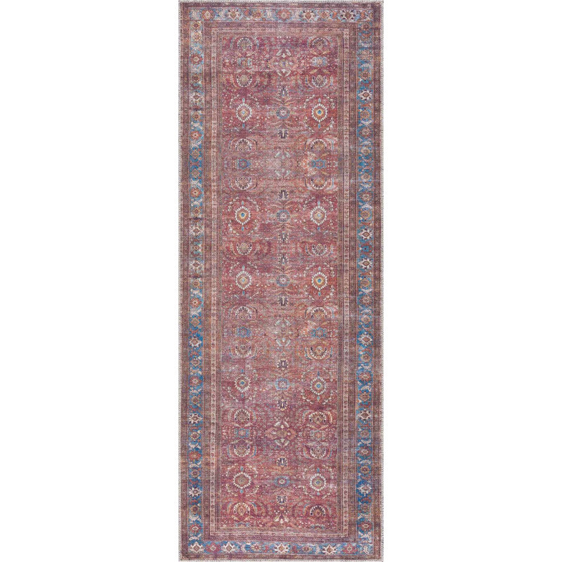 Oriental Indoor Rug, Runner 2'7" x 10'