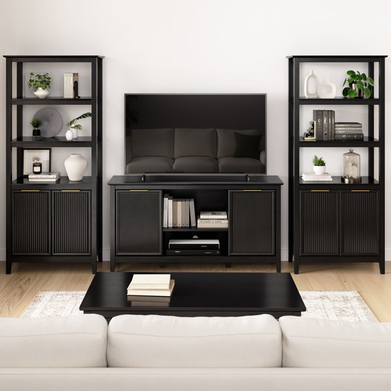 Entertainment Center, Black