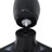 Kinbor Male Mannequin Full Body - 72.8 Inch Mannequin Stand with Metal Base, Faceless Male Mannequins Shirt Display Stand for Retail Clothes Shop Display, Adjustable & Detachable Maniqui, Black