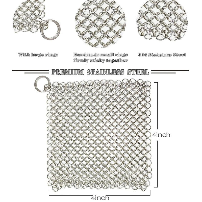 Stainless Steel Grill Scrubber