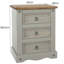 Mauldin 3 Drawer Bedside Table-123415021