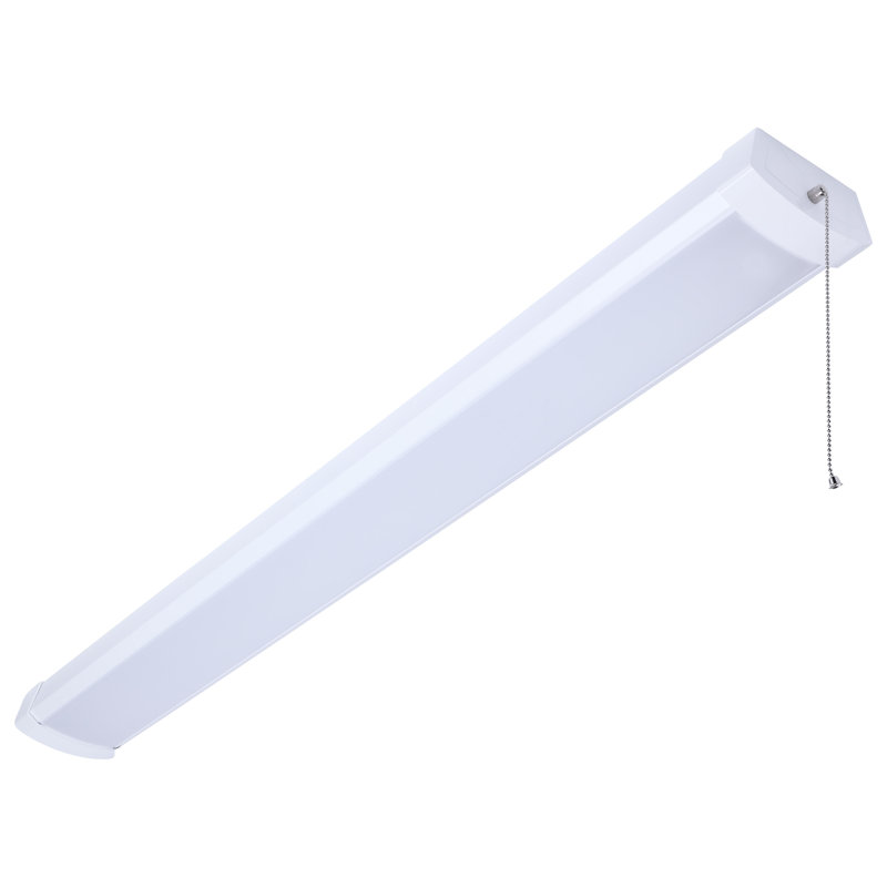 LED 4 Foot Ceiling Wrap with Pull Chain 39 Watts 27K/30K/35K/40K/50K CCT Selectable  120 Volt