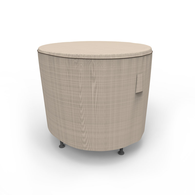 Tanner Outdoor Round Patio Table Cover, 20" H x 26" W x 26" D