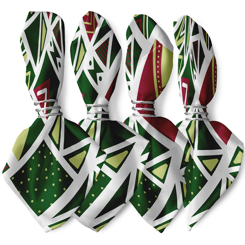 Lakaiya Merry Susan Napkins, Green