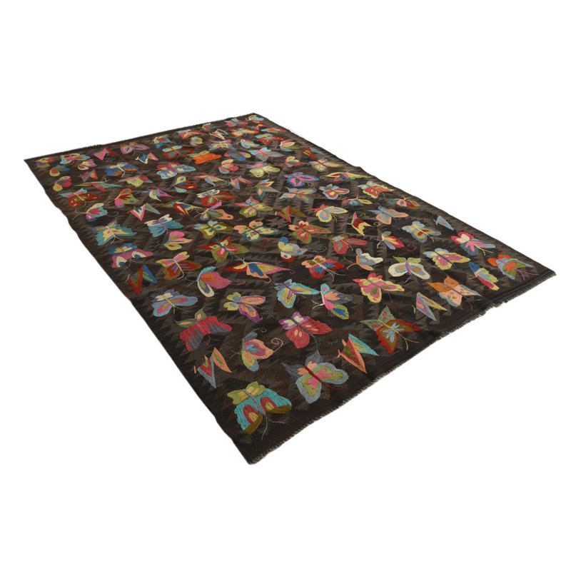 Tapis brun foncé Odell