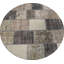 Tapis terreux 5 x 5 Earthy Tones in a Patchwork