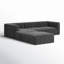 Canapé et chaise longue avec repose-pieds Bowry-413586269-452424292