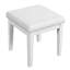 Bureau de coiffeuse élégant avec miroir triple et tabouret Elegant