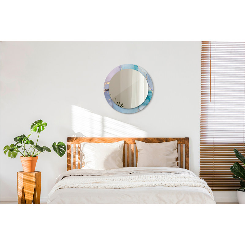 Huldar Glass Flat Wall Mirror