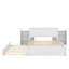 Lit plateforme avec rangement et tablettes gigognes-734126468
