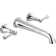 Cassidy Double Handle Wall Mounted Tub Spout Trim