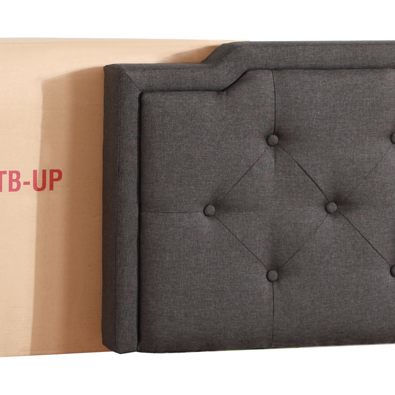 Élégant lit simple noir pour les espaces modernes