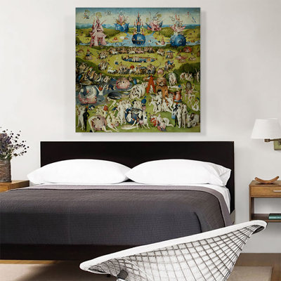 " The Garden Of Earthly Delights Center Panel 1515 " by Hieronymus Bosch Painting Print