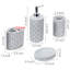 4 Piece Bathroom Accessory Set