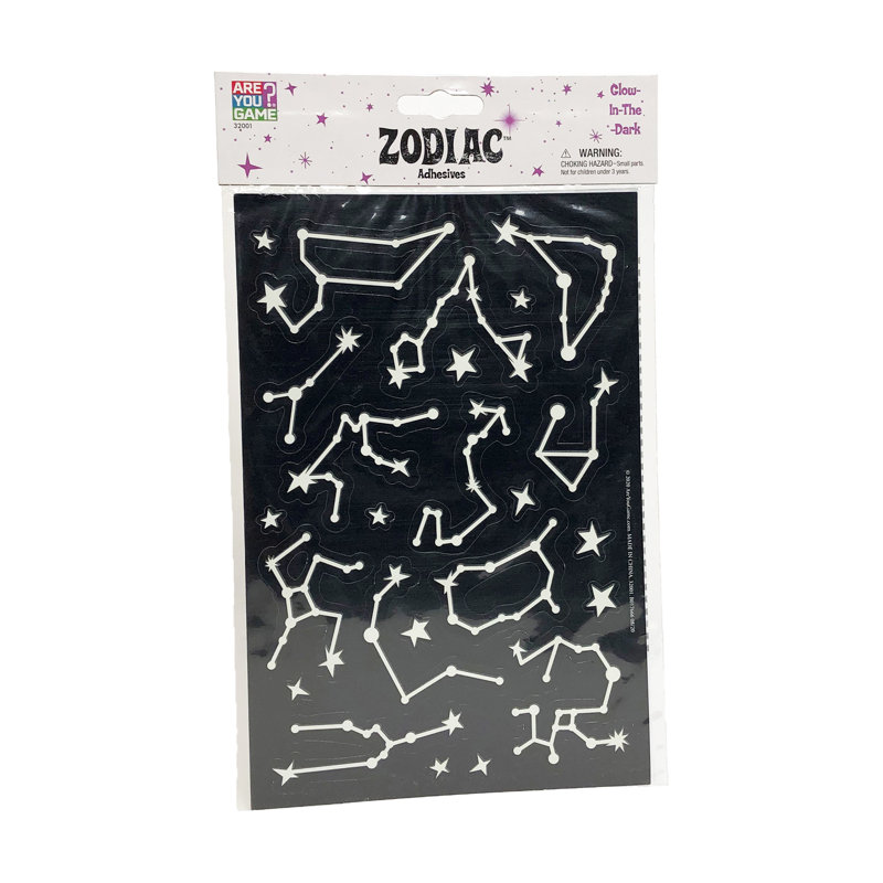 Adhésifs du zodiaque Glow in the Dark