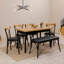 Sheryl 5 - Person Dining Set-161954421-161954423-161954422