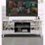 Console à miroir 47 po avec portes en verre Diamond