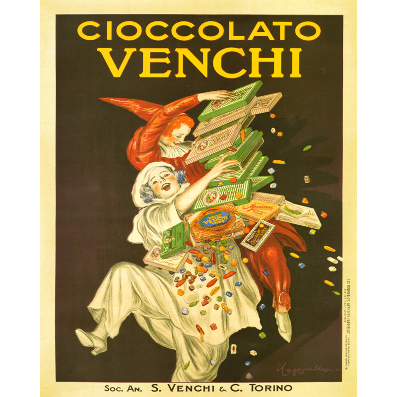Cioccolato Venchi, H 18 po x l 14 po
