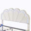 Ensemble de chambre à coucher 2 pièces, lit plateforme tapissier avec repose-pieds DEL-186294719-140070006