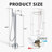 Single Handle Floor Mounted Freestanding Tub Filler with Diverter-108936090